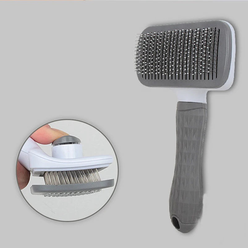 Long Hair De-Shedding Brush for Dogs & Cats