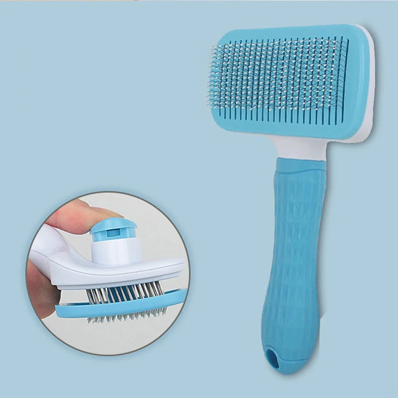 Long Hair De-Shedding Brush for Dogs & Cats