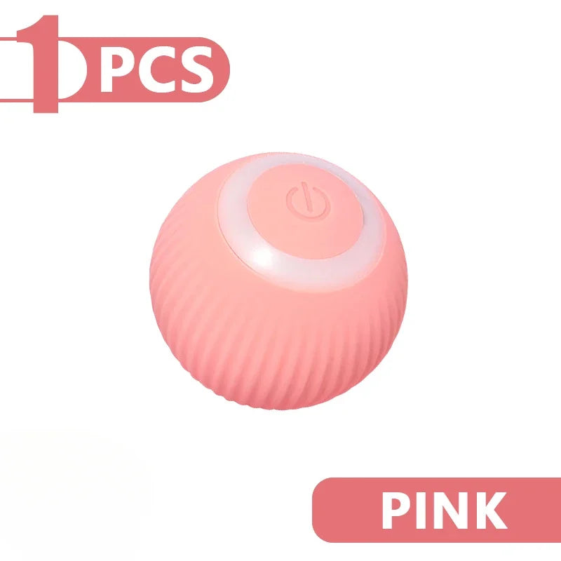 Electronic Auto-Rolling Cat Ball Toy