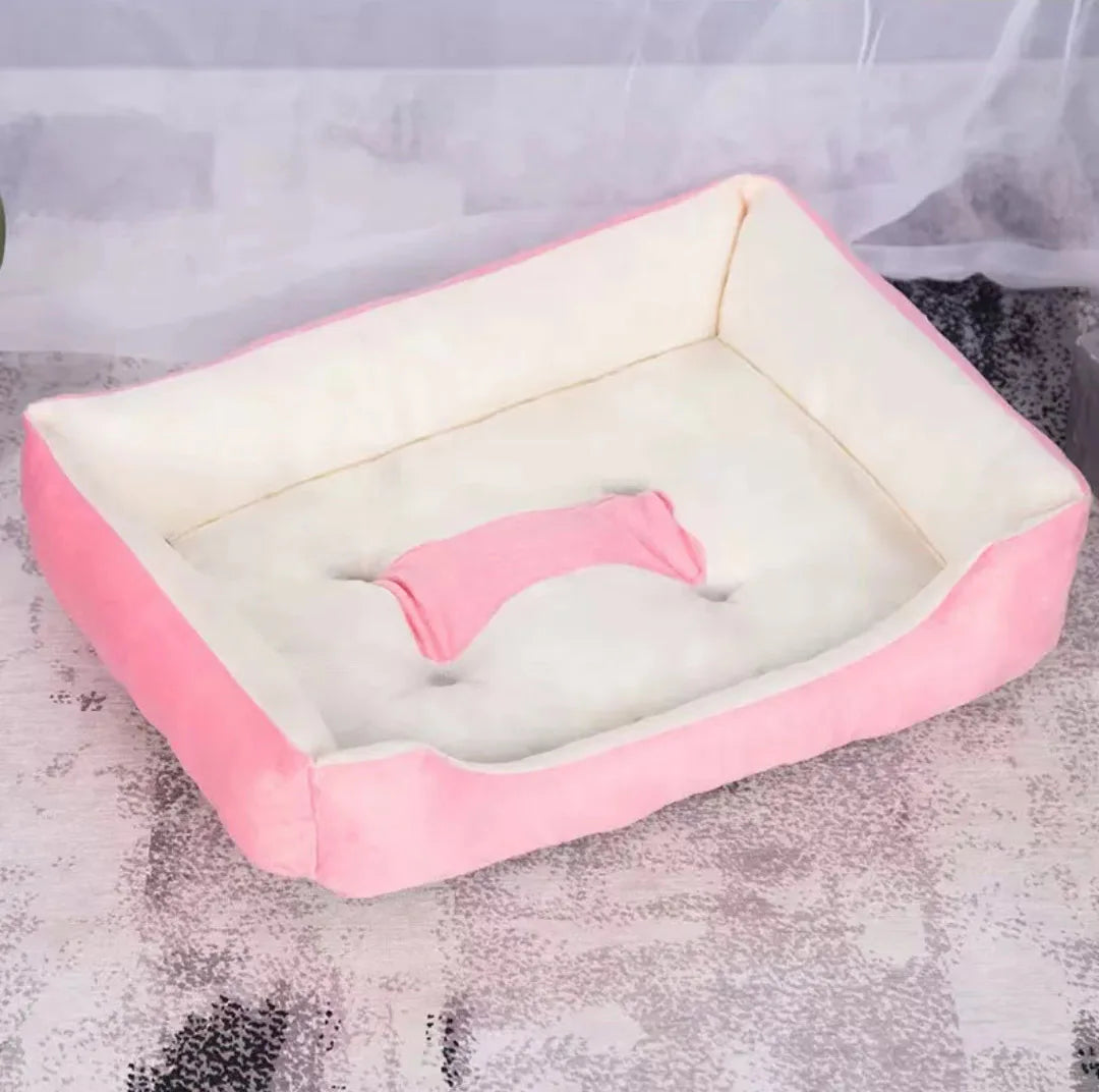 Plush Deep-Sleep Pet Bed — Dogs & Cats