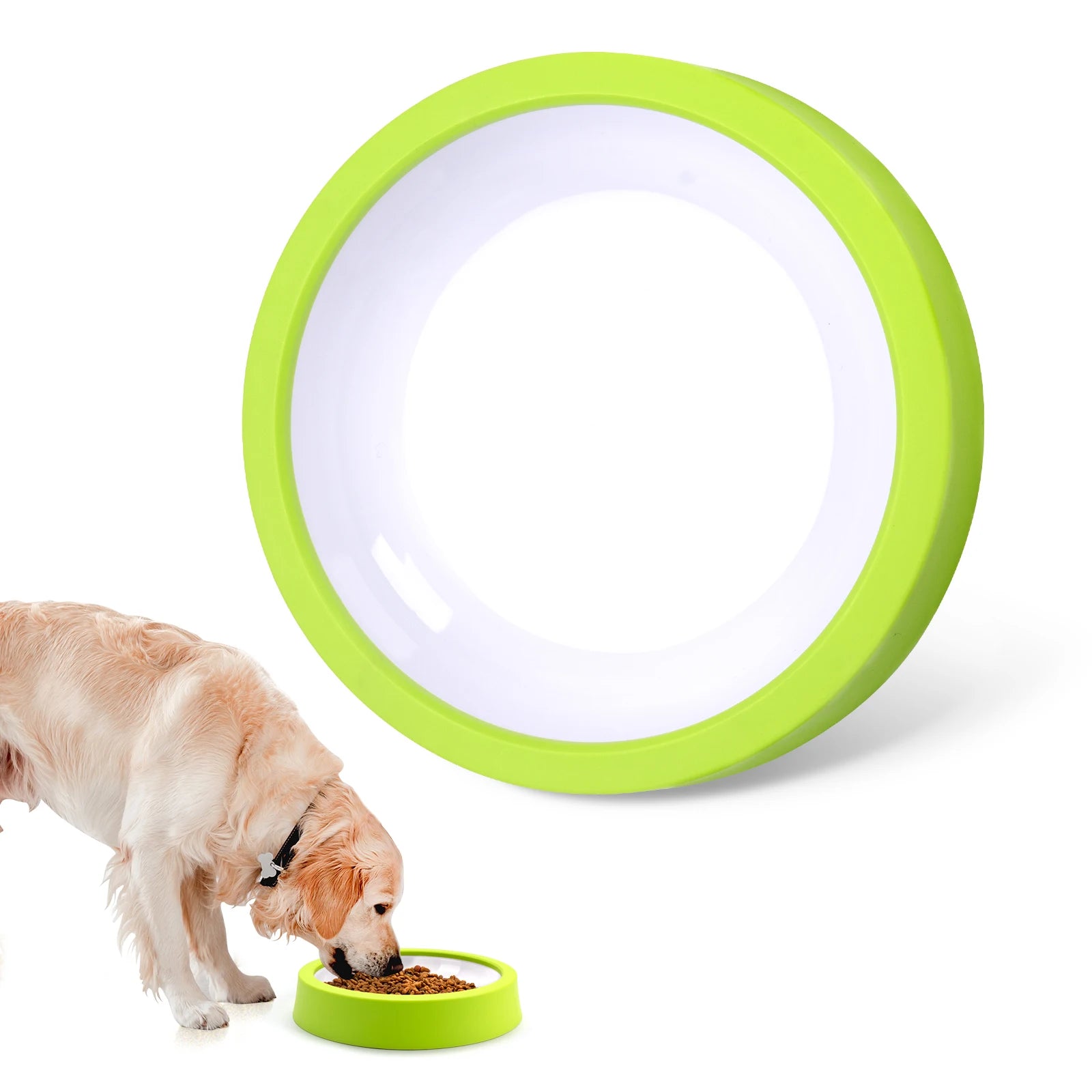 Anti-Gulp Slow Feeder Dog Bowl