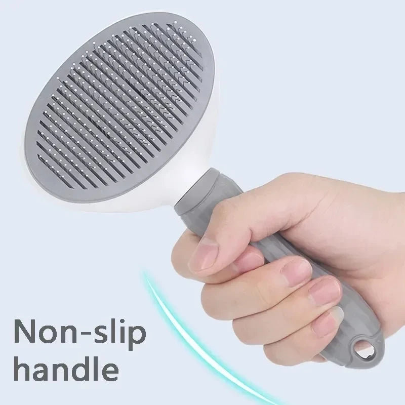 3-in-1 Self-Cleaning Pet Grooming Comb
