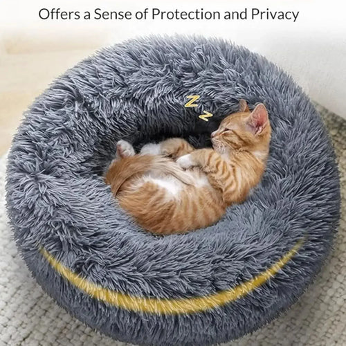 Calming Donut Pet Bed — Dogs & Cats